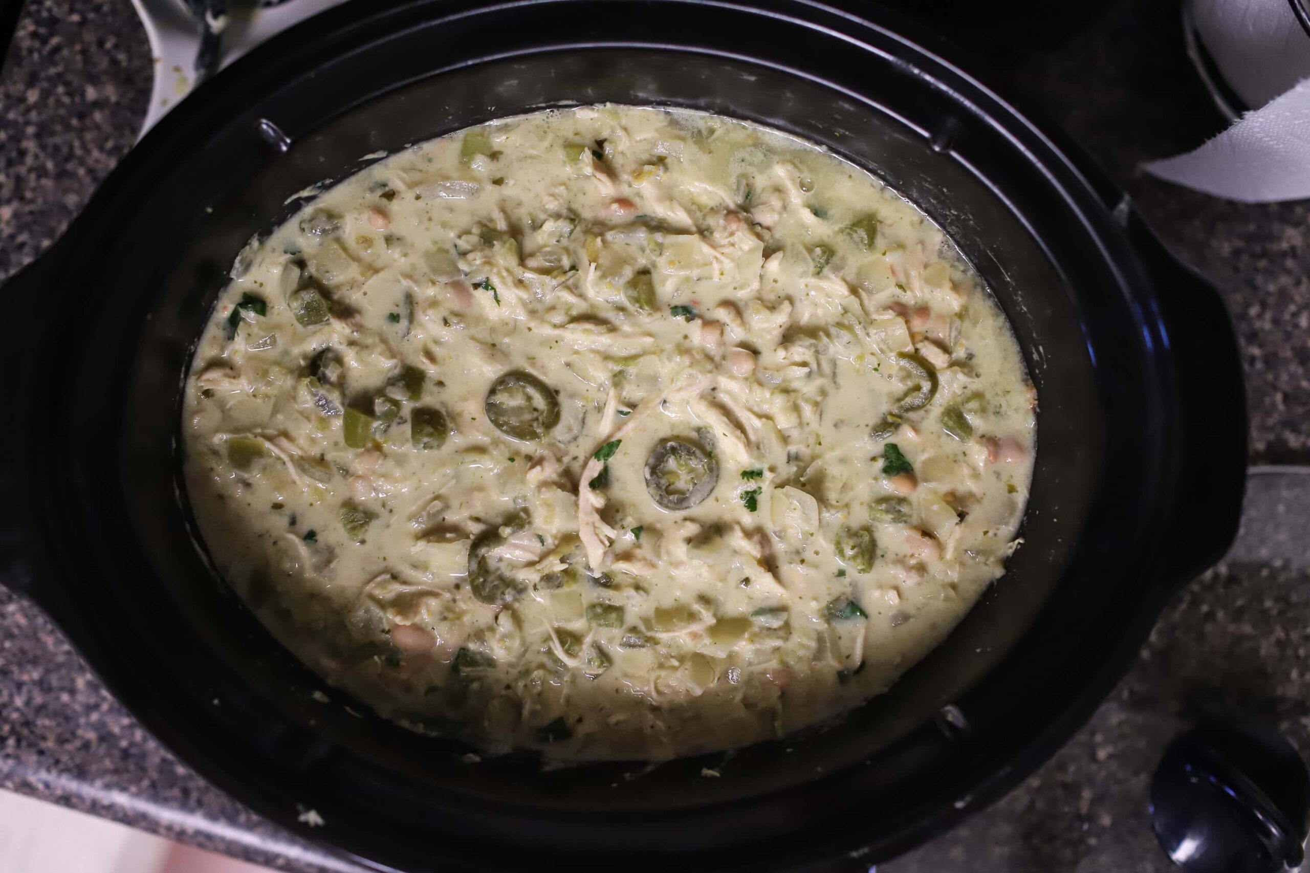 Jalapeño Chicken Chili slow cooker Jalapeño Chicken Chili slow cooker