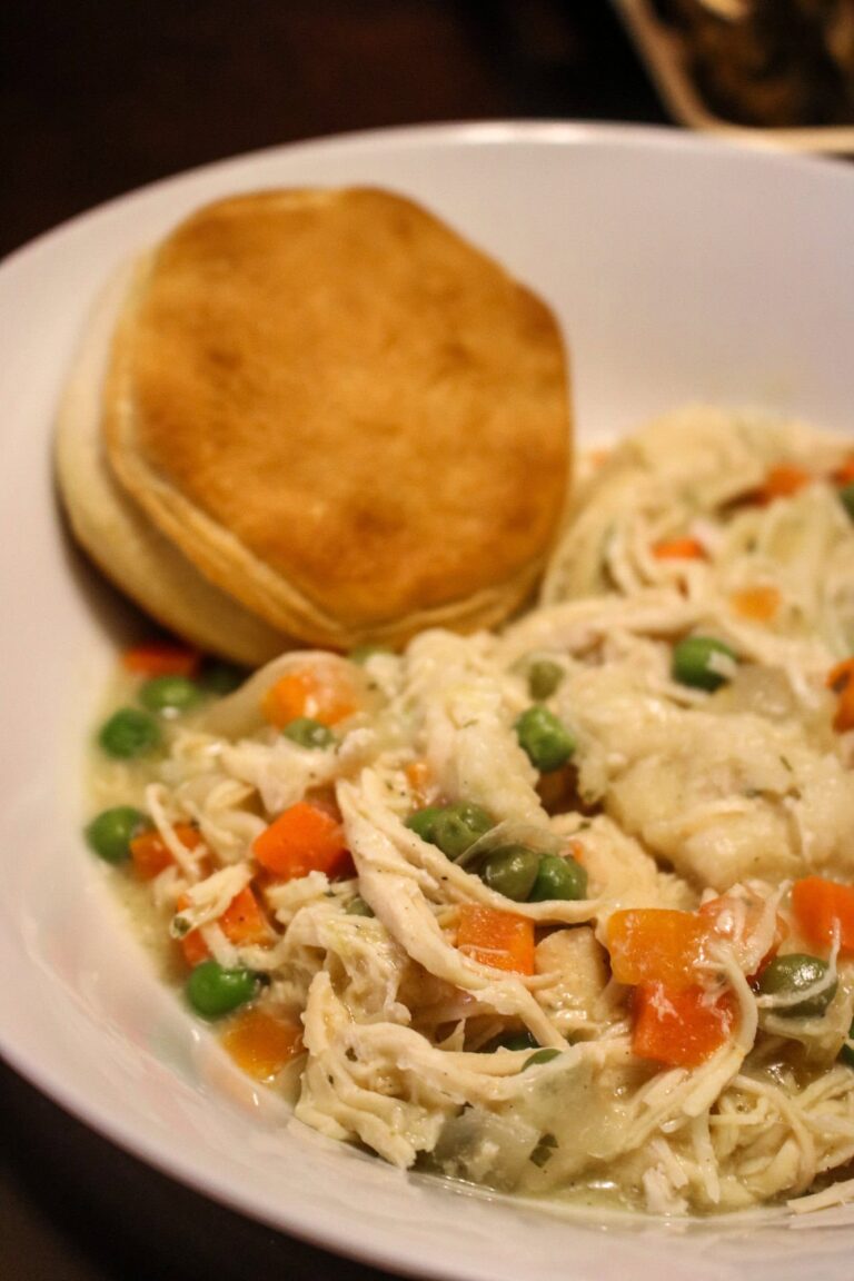 Slow Cooker Chicken & Dumplings