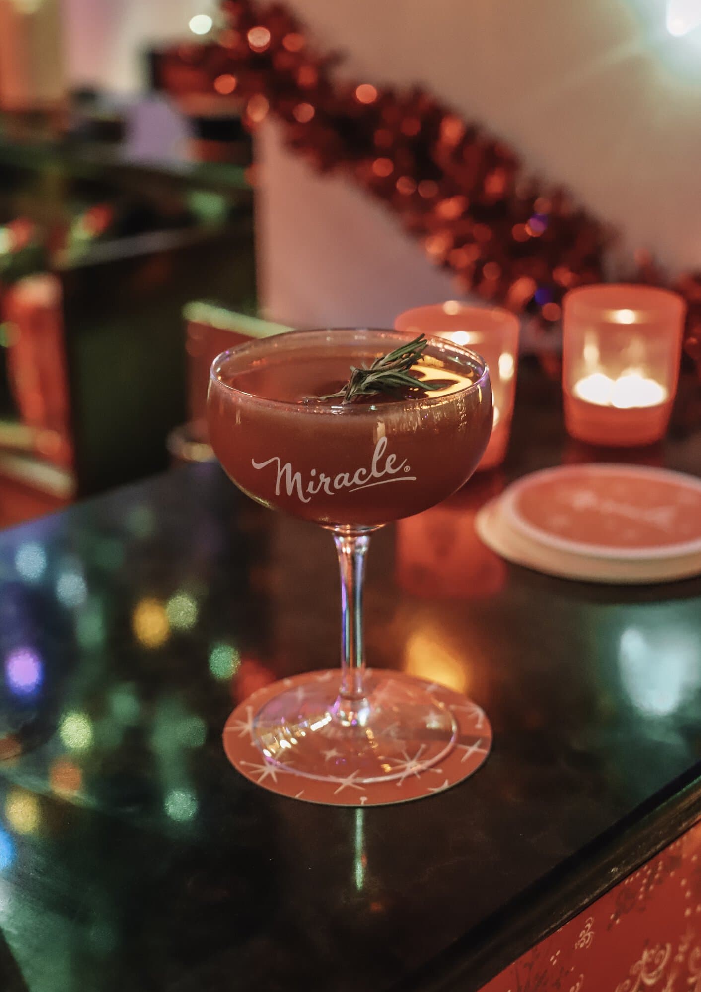 Christmapolitan cocktail