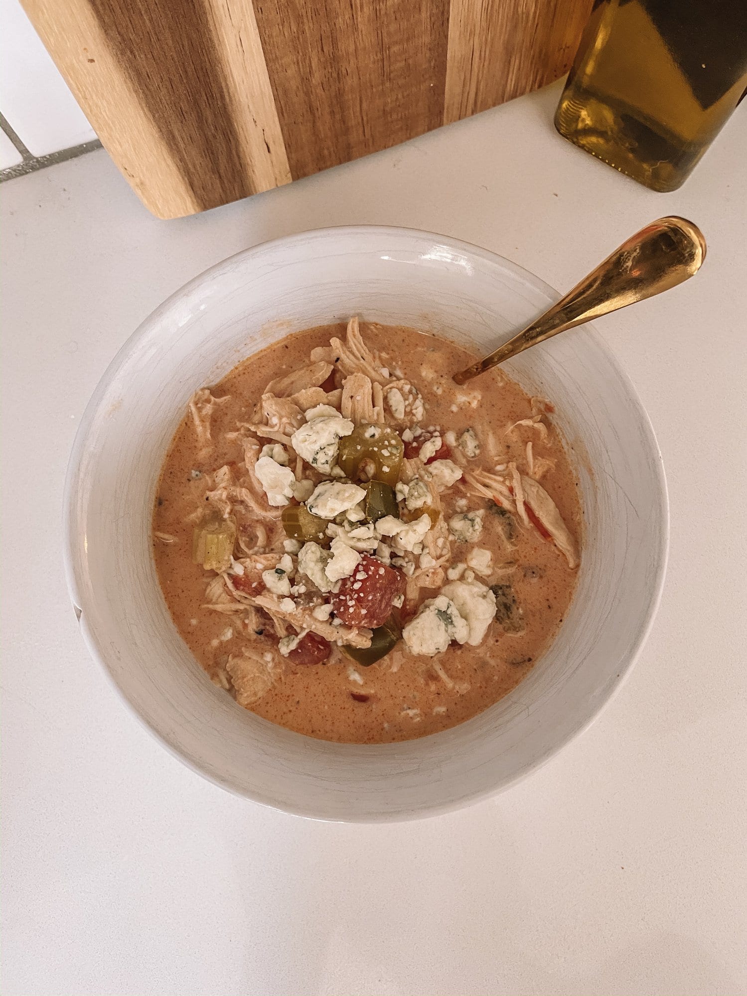 Low-Carb Buffalo Chicken Chili