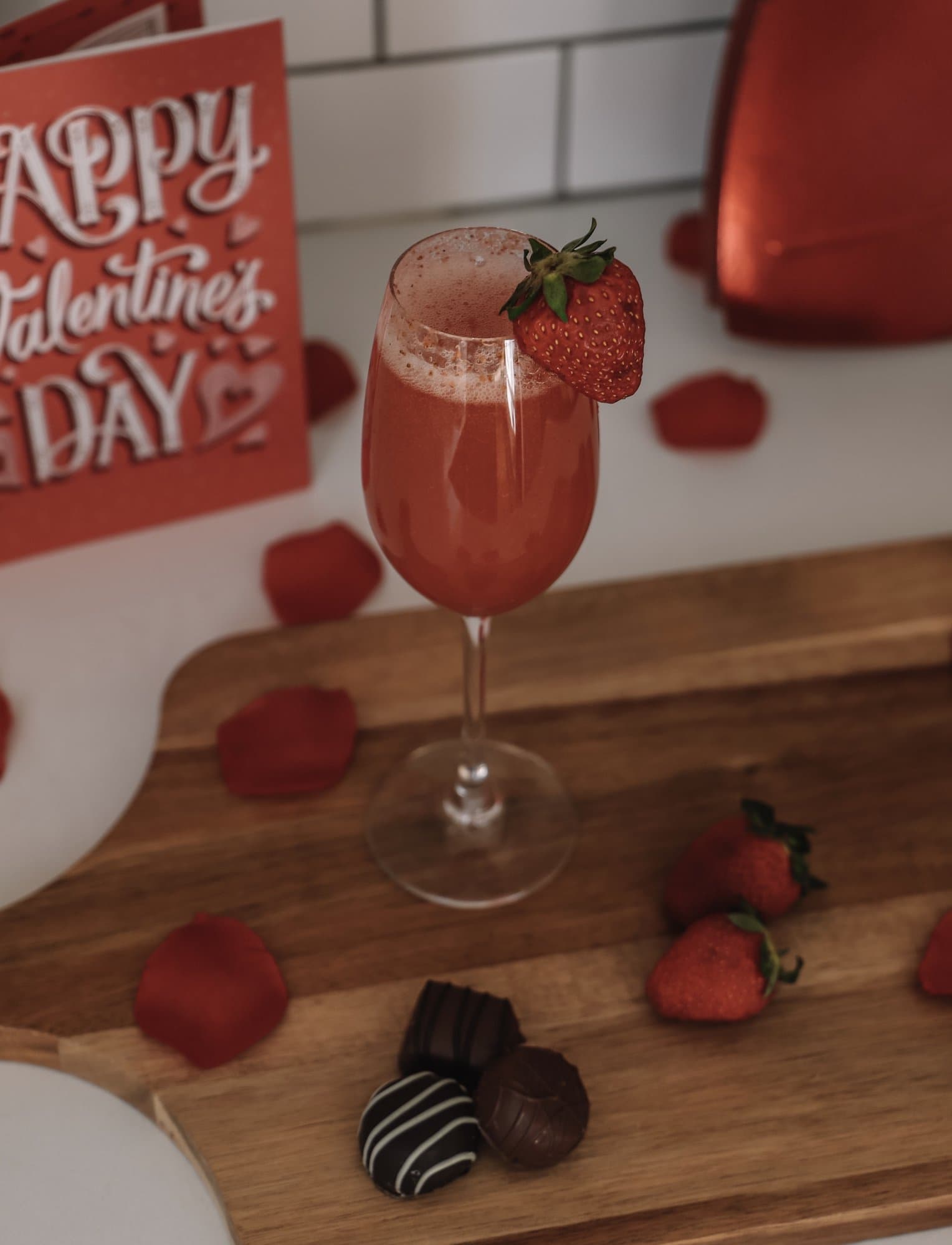 How to make Strawberry Mimosa