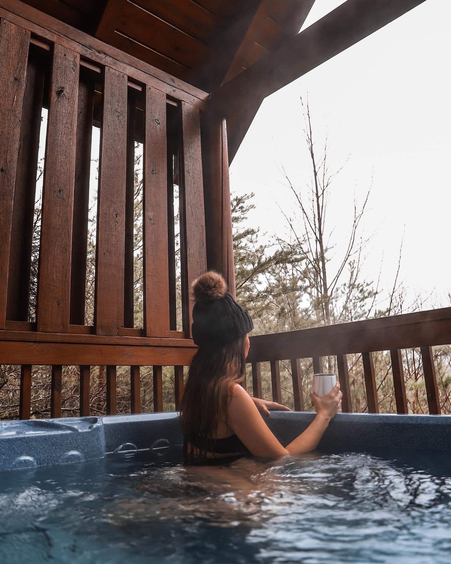 cabin jacuzzi