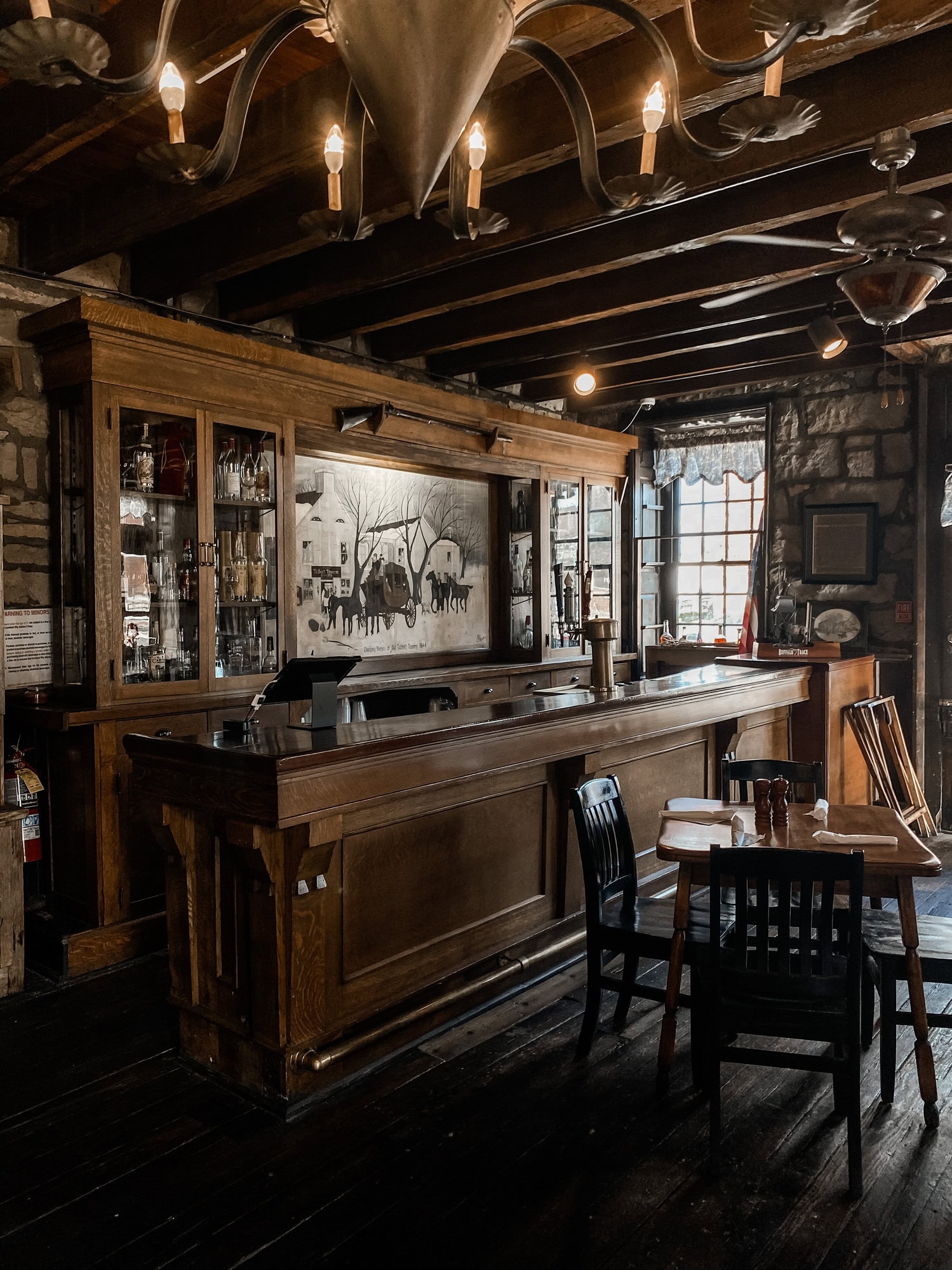 Old Talbott Tavern interior