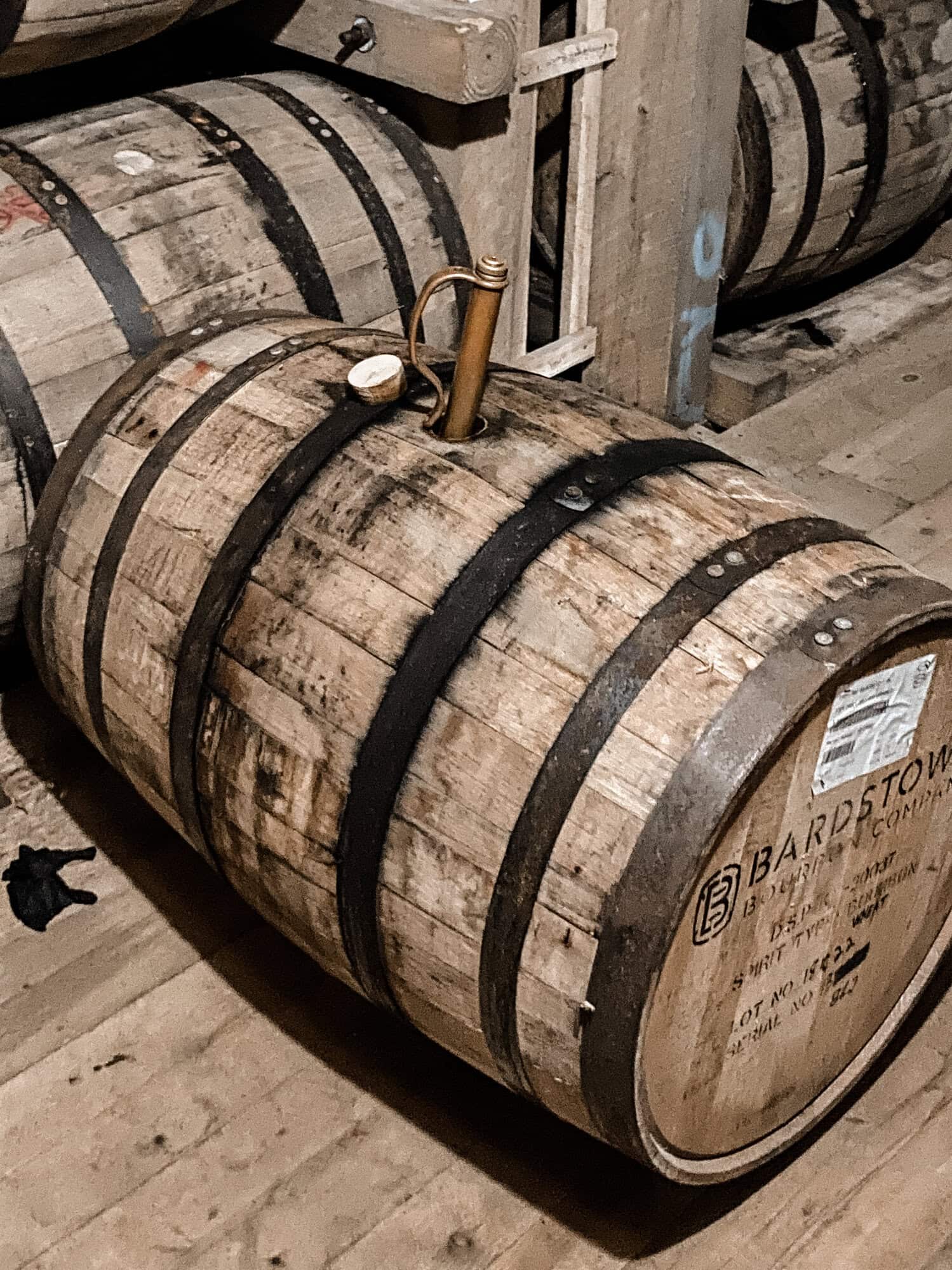 Bardstown Bourbon Company barrels