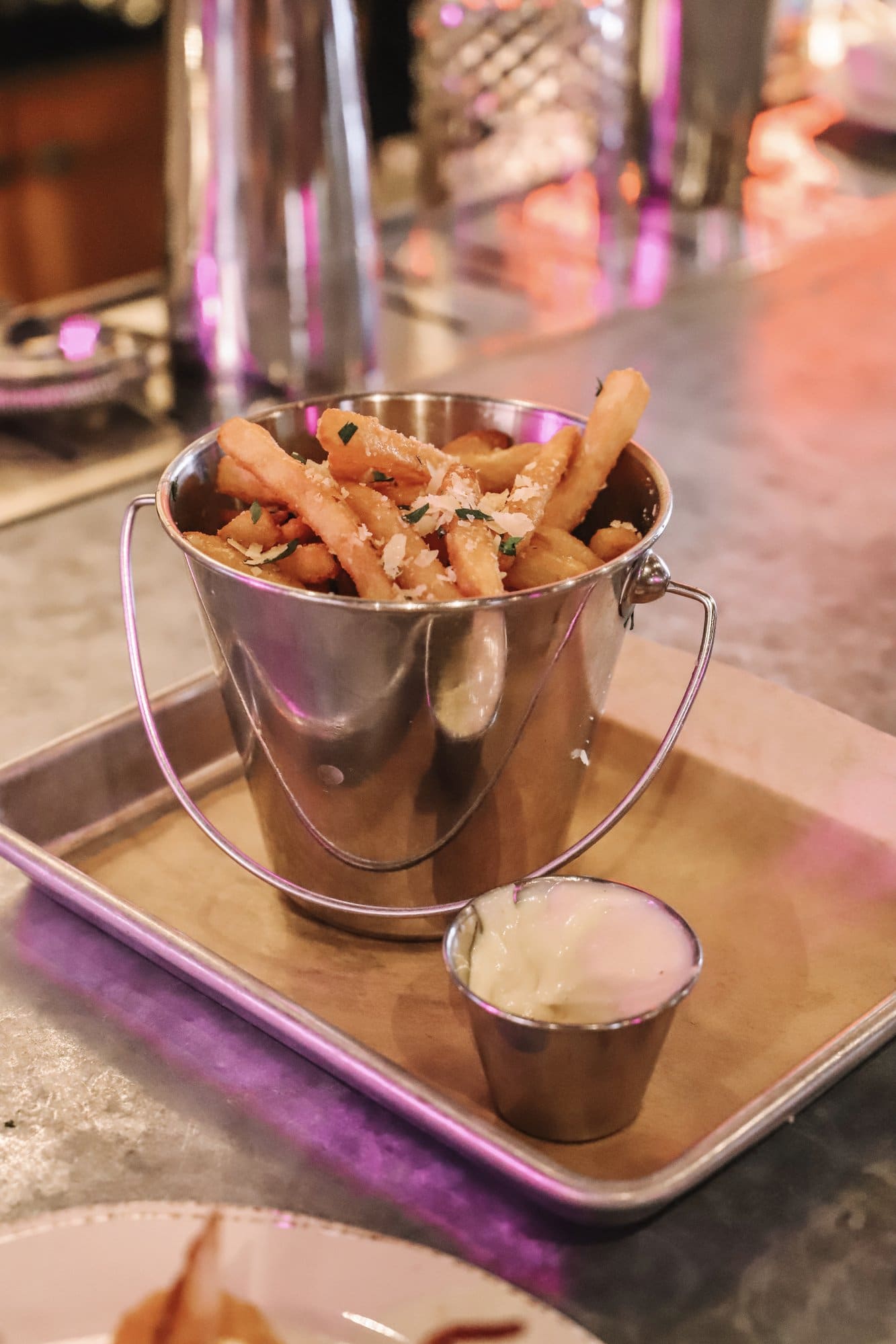 bucket of fries