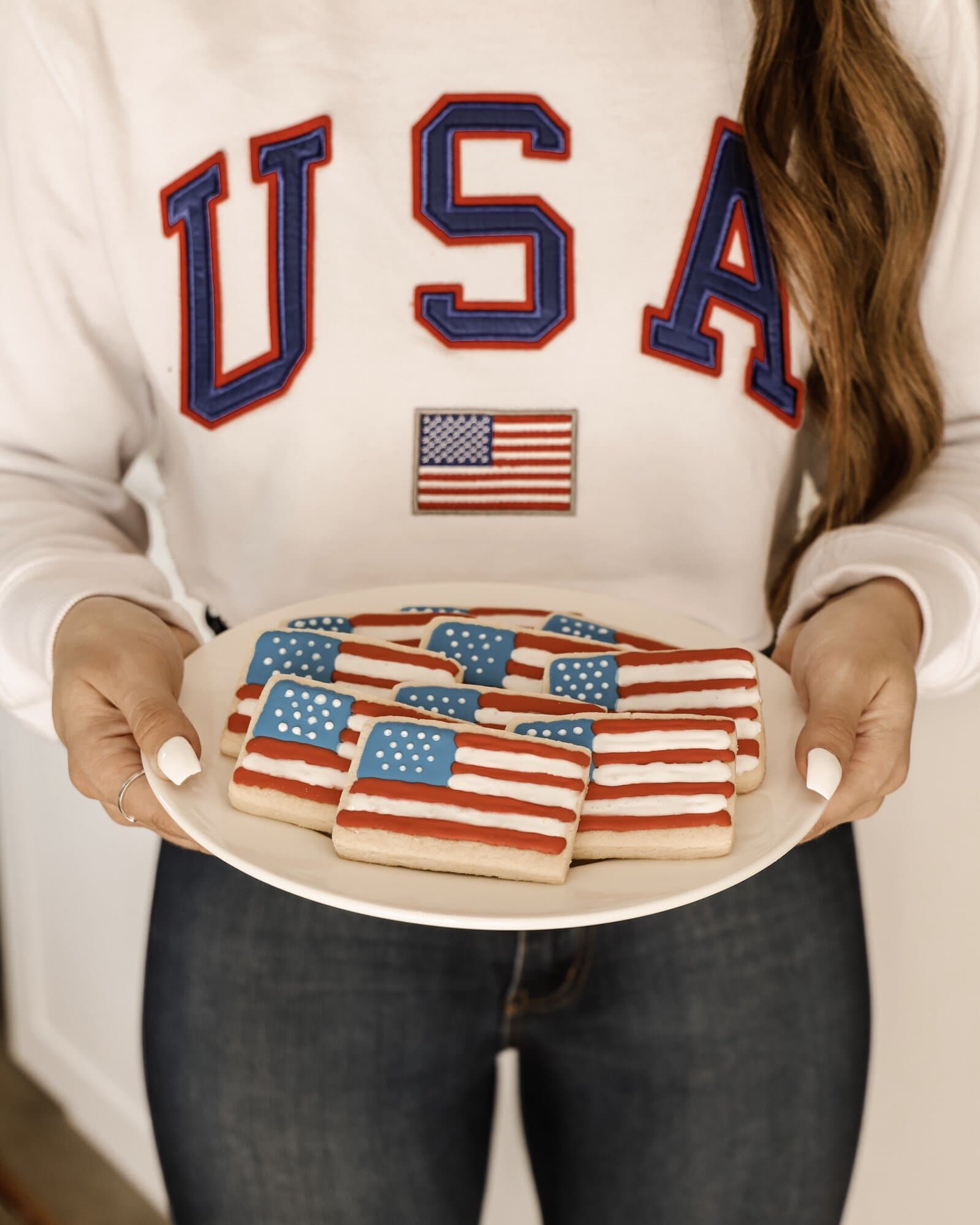 American Flag Cookies