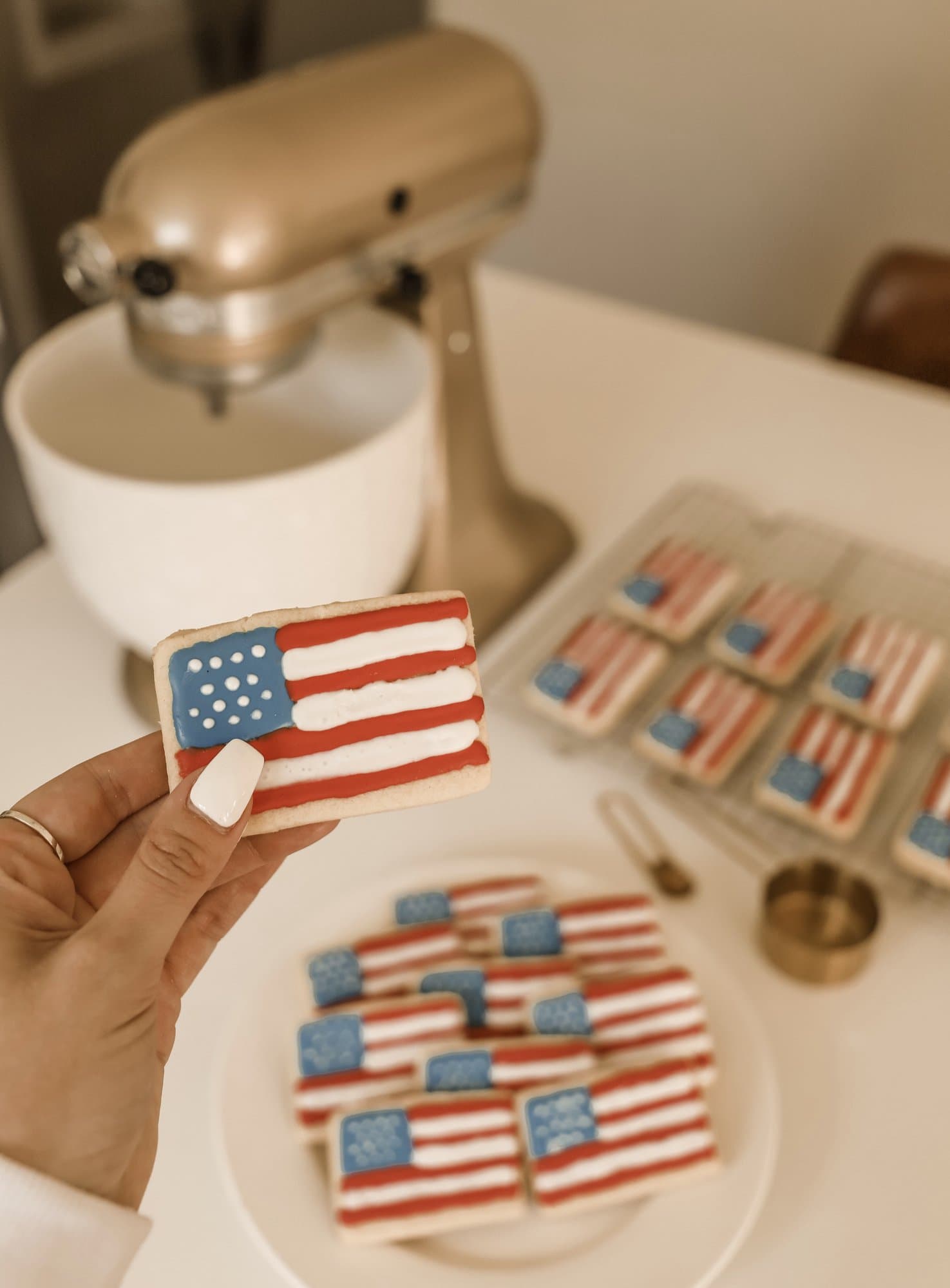 American Flag Cookies