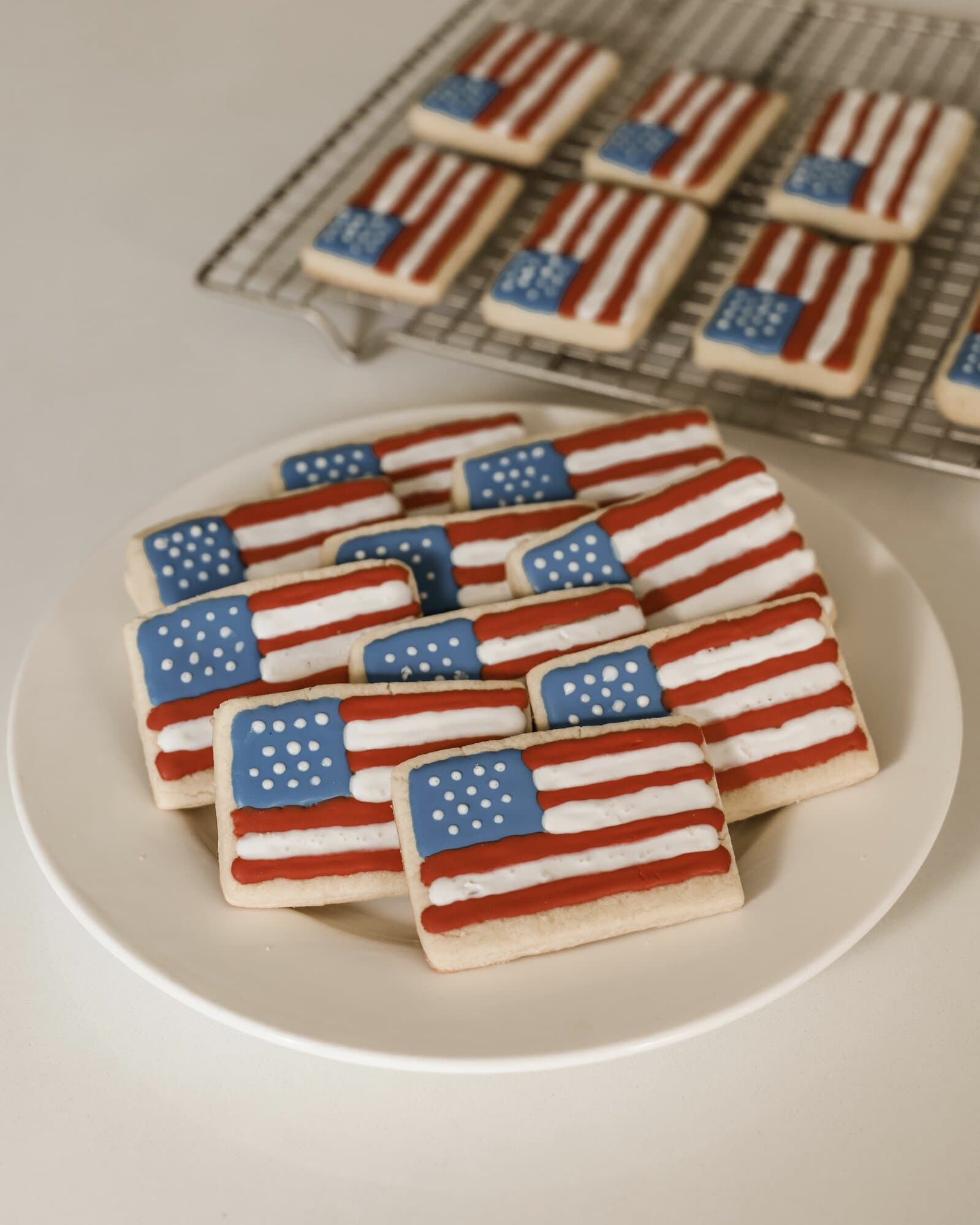 American Flag Cookies