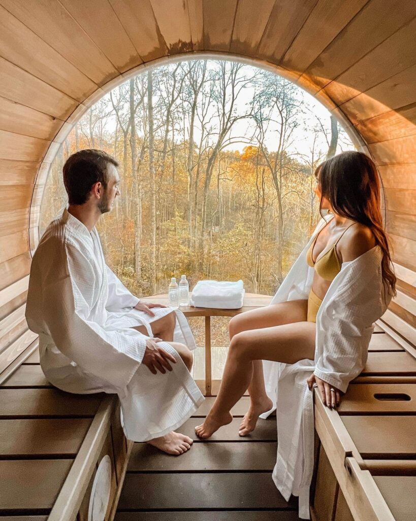 Chalets Sauna Pods