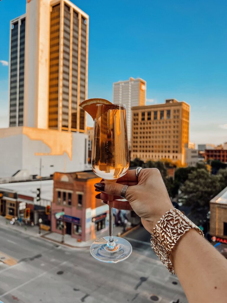 Birdie's Rooftop Bar cocktails