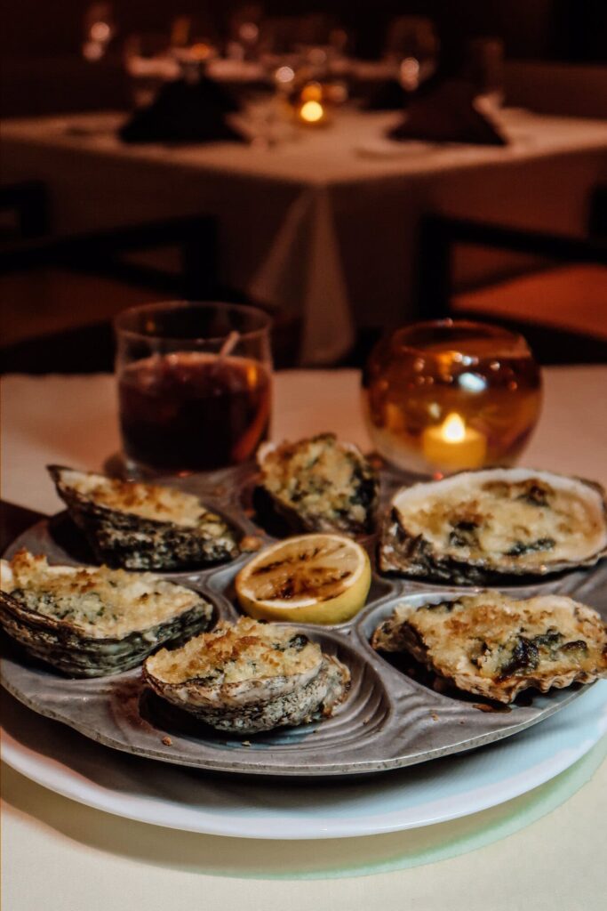 Copper Rock Steakhouse oysters