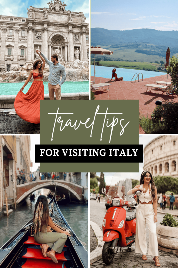 travel tips for visiting Italy