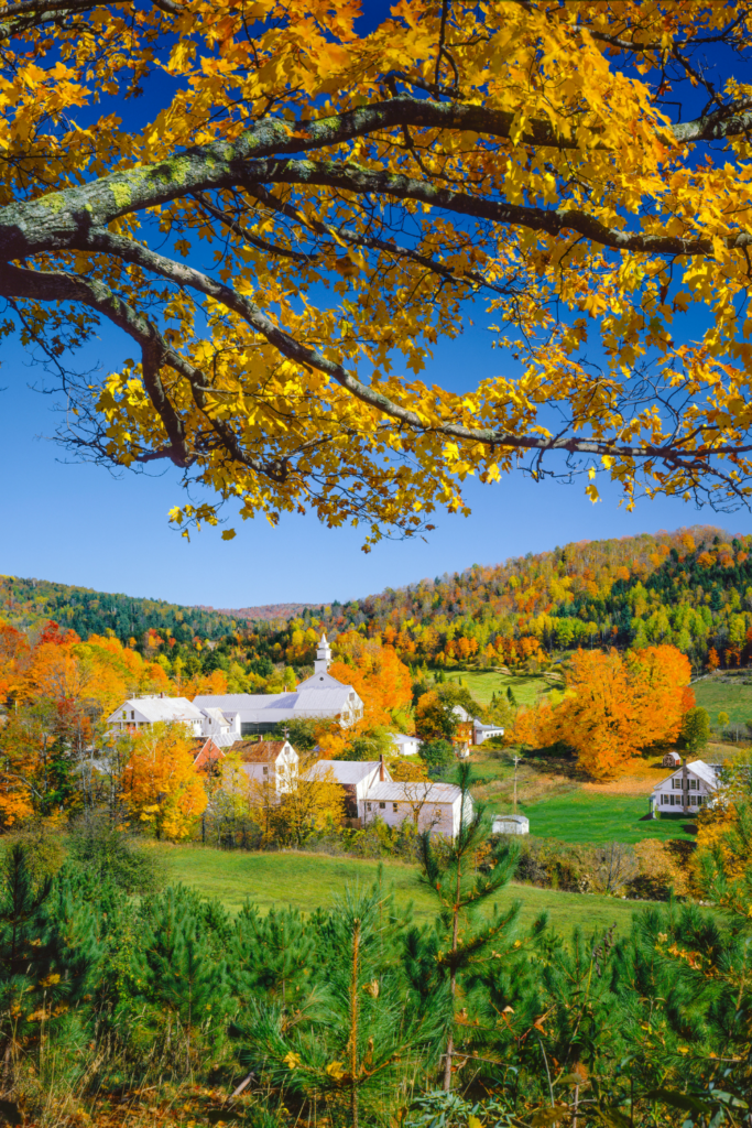 New England, USA Fall Destination