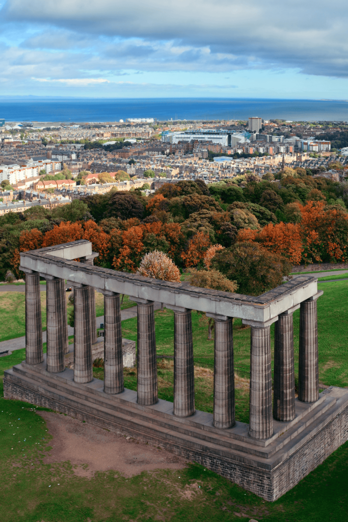 Edinburgh Scotland Fall Travel Destination