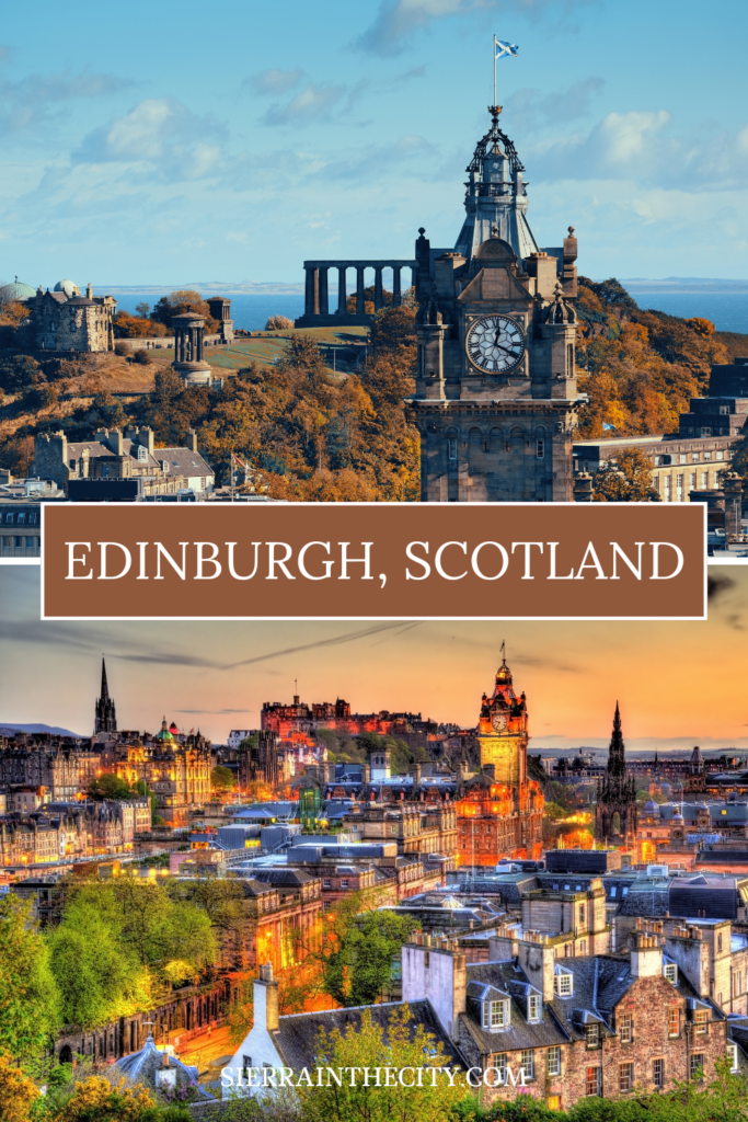 Edinburgh Scotland Fall Travel Destination