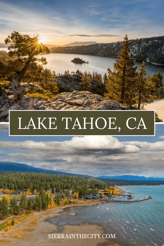 Lake Tahoe CA Fall Travel Bucket List