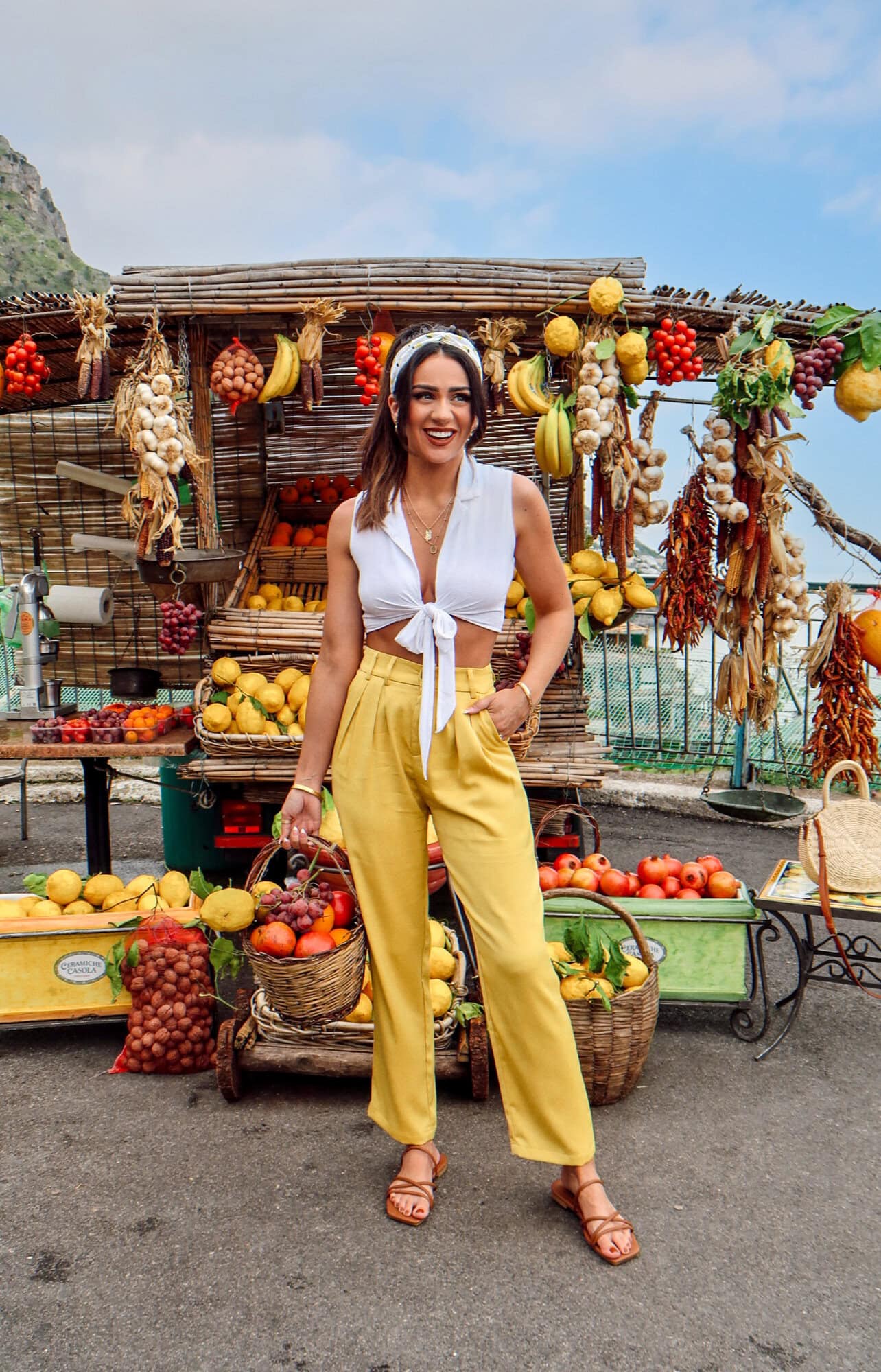 Positano Fruit Stand vendors