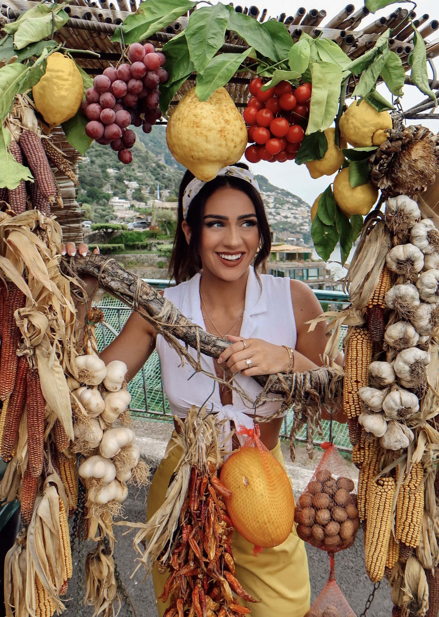 Positano Italy Fruit Stand