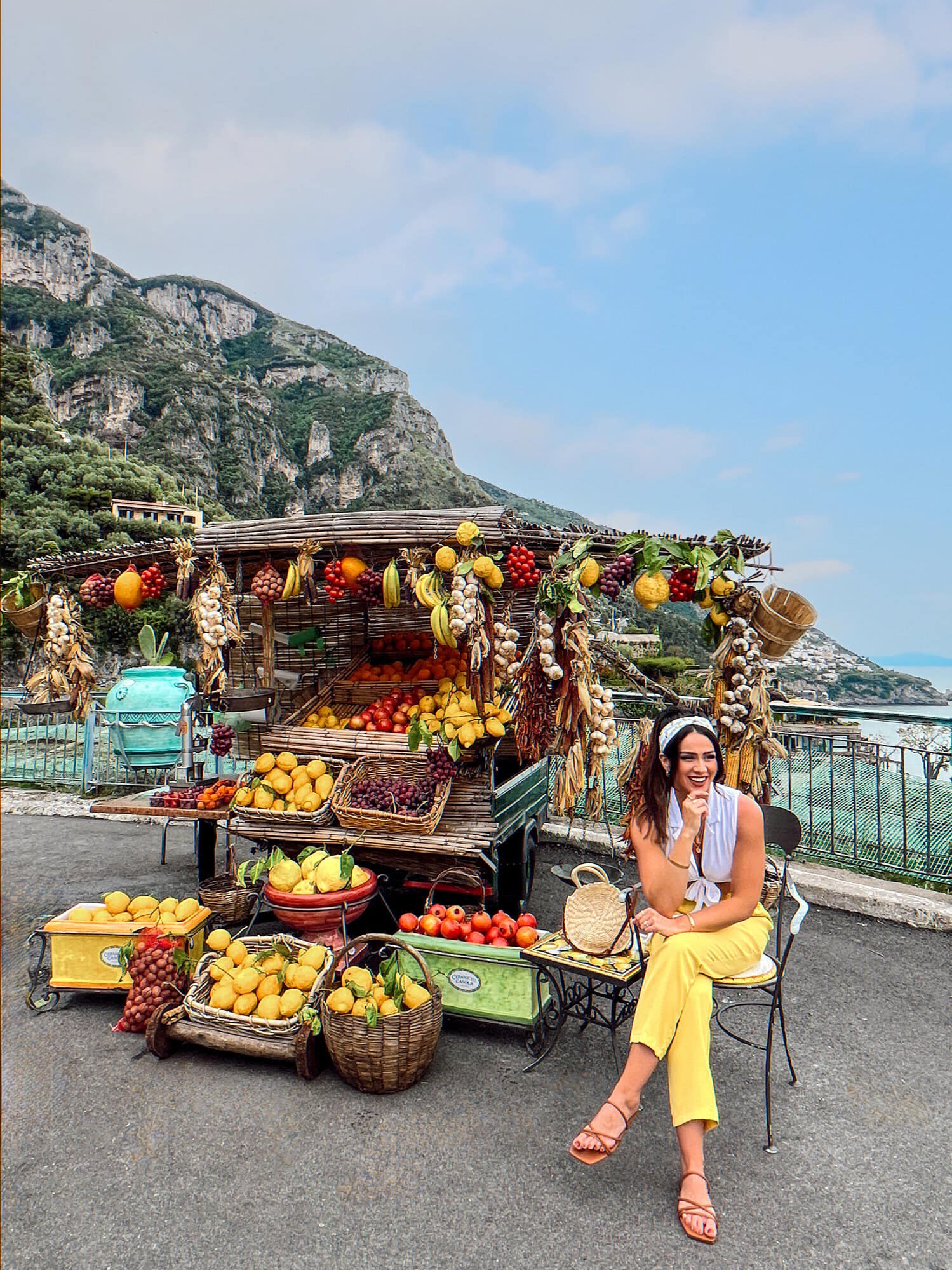 Positano fresh fruits