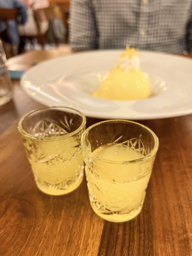 Limoncello drinks