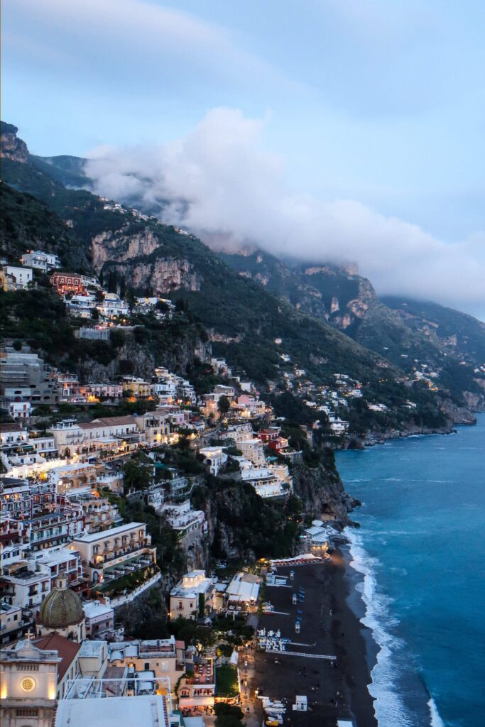 Positano Italy sunrise