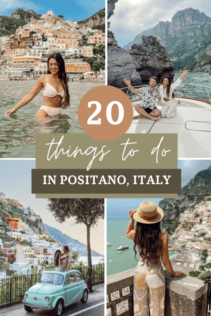 20 things to do Positano