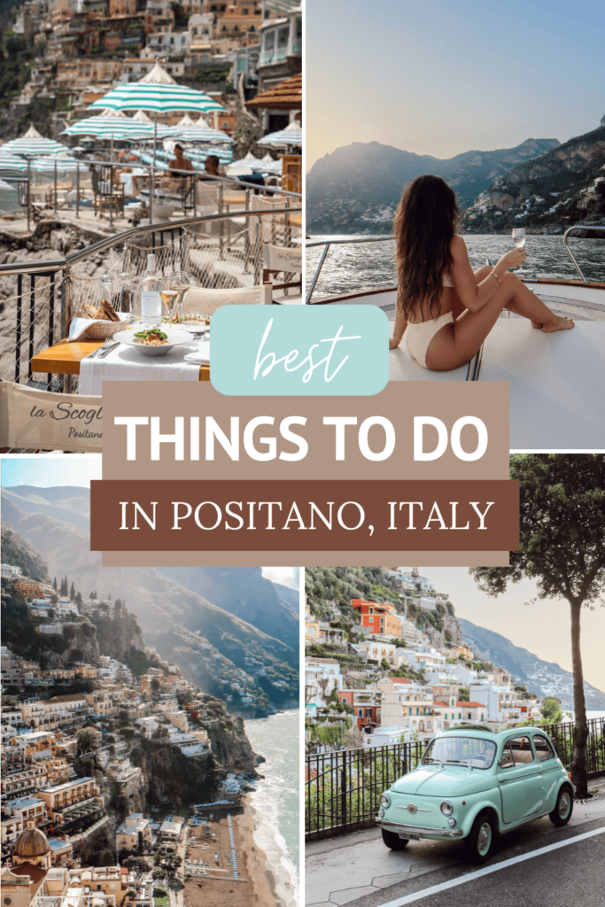 best things to do in Positano