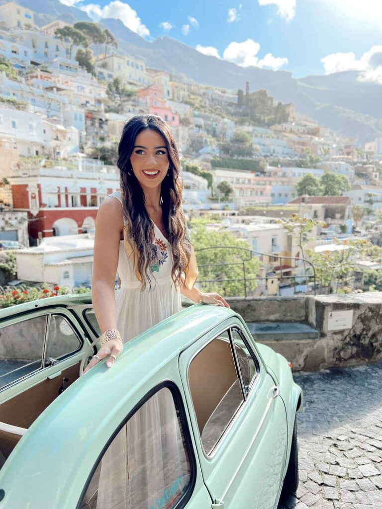 Vintage Fiat Positano experience