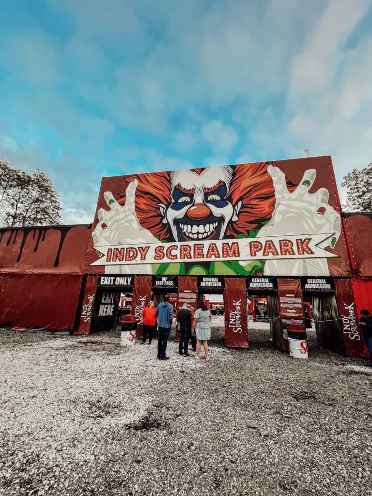 indy scream park ENTRANCE