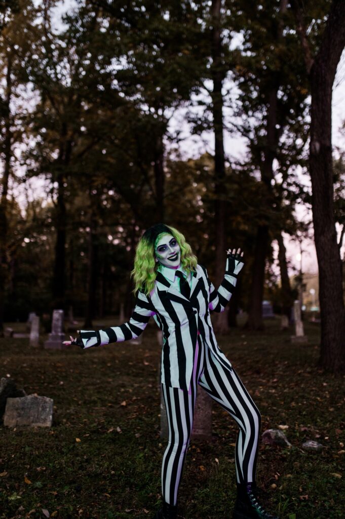 Beetlejuice Halloween attire