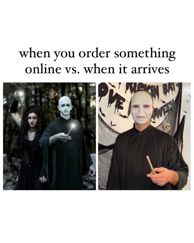 Voldemort and Bellatrix Halloween Costume
