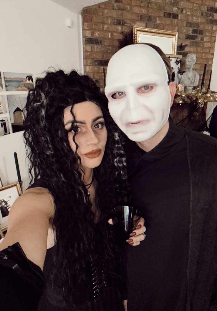Voldemort and Bellatrix Halloween Costume