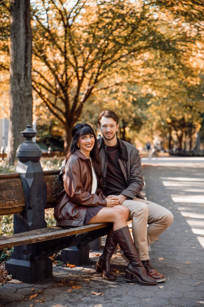 NYC central park couple