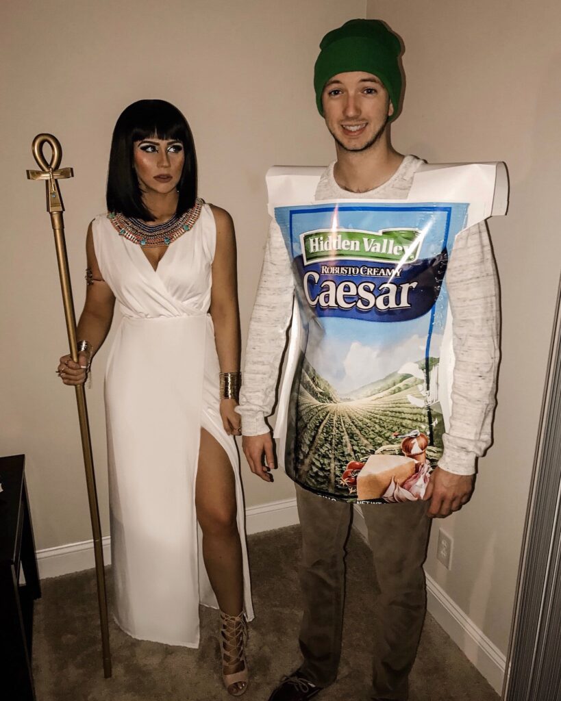 Cleopatra and Caesar