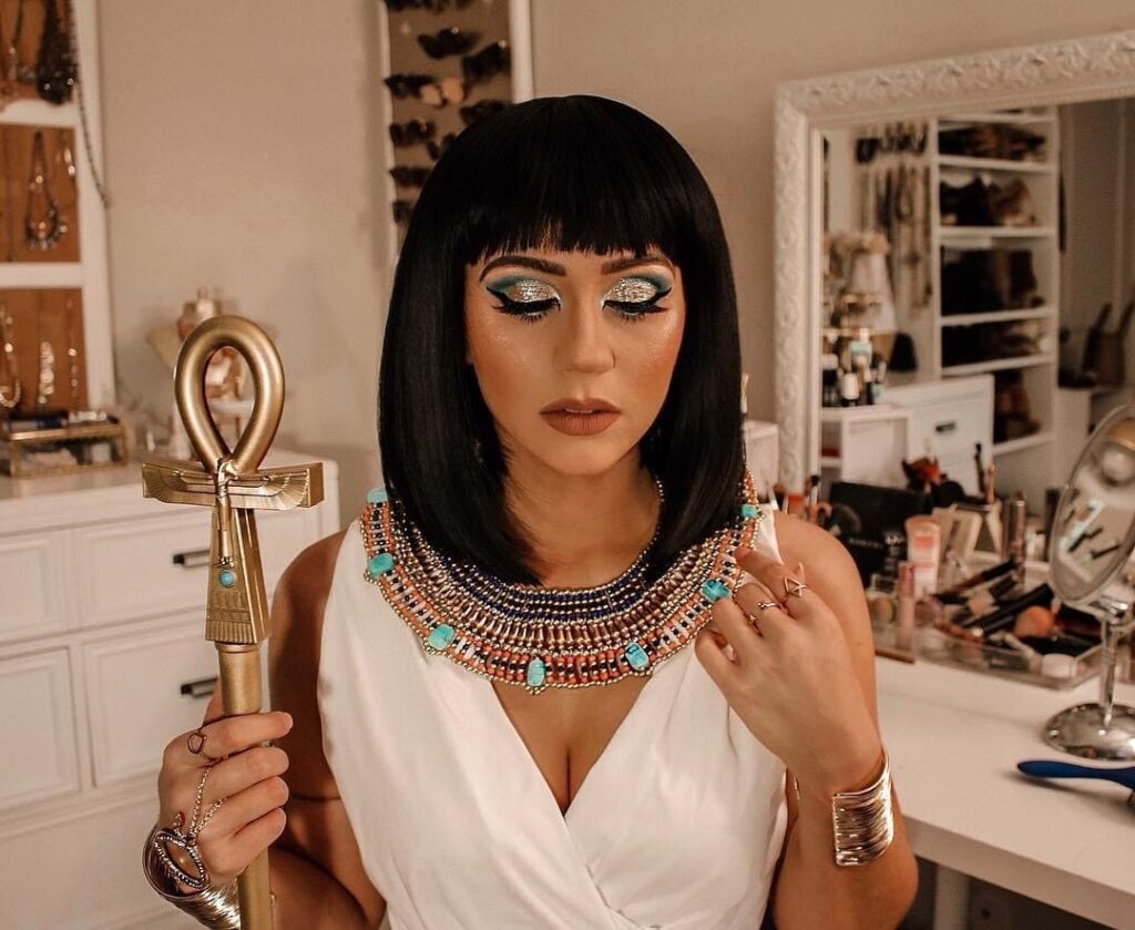 Cleopatra and Caesar Halloween Costume