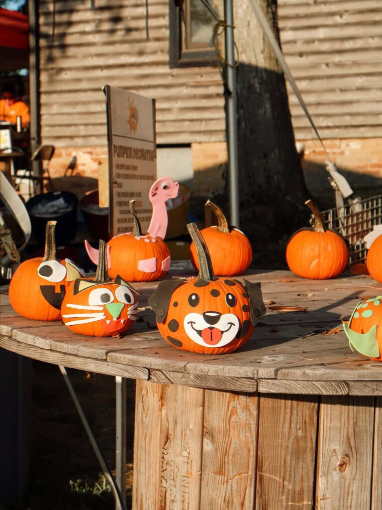 pumpkin decorating activity