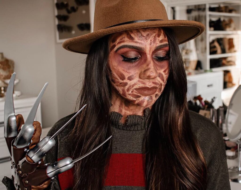 Freddy Krueger makeup