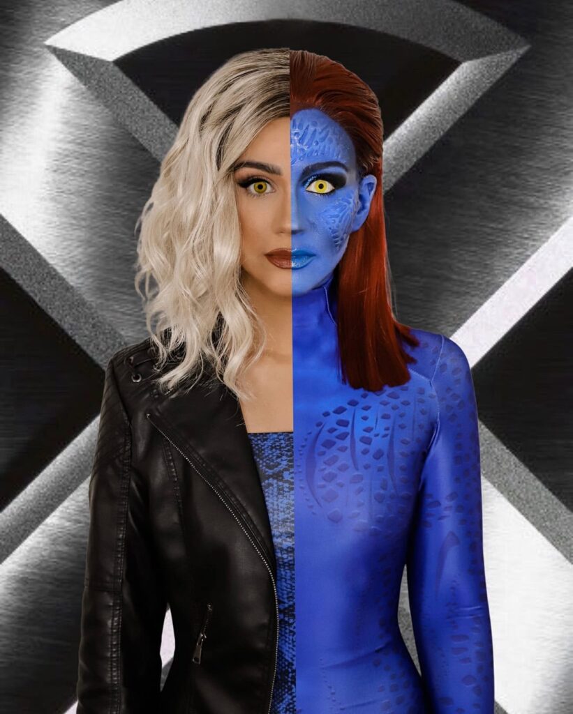 X-Men: Mystique and Wolverine Halloween Costume