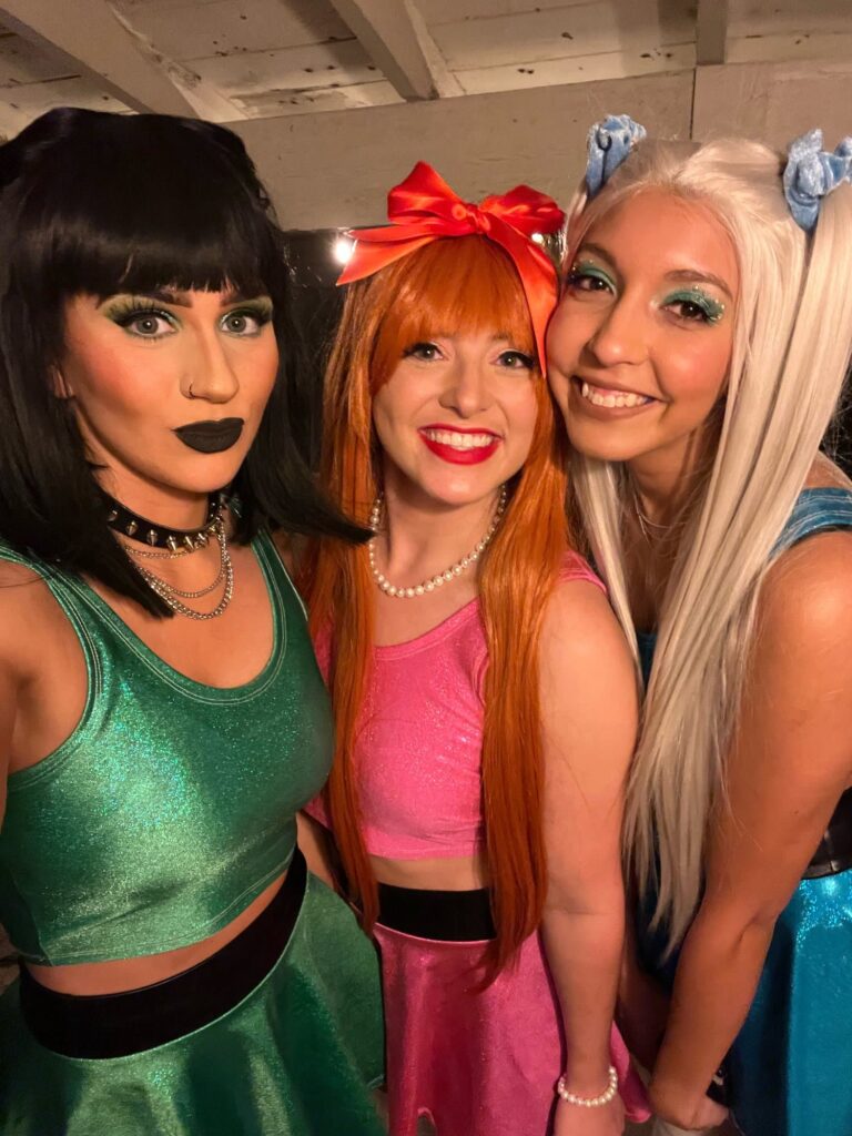 Power Puff Girls group costumes