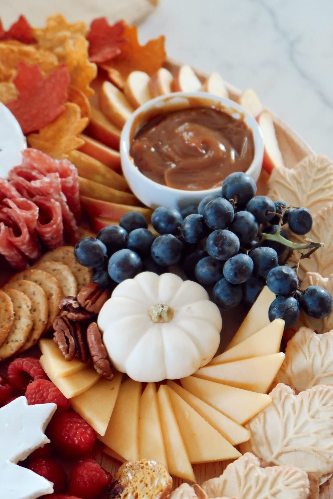 Fall-themed Charcuterie Board