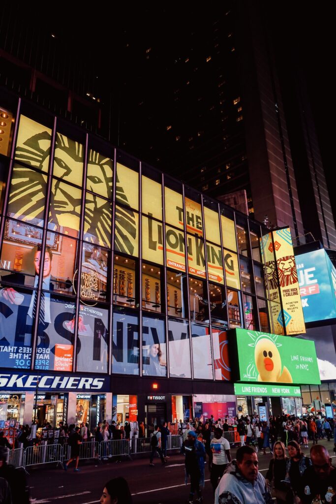 broadway show NYC The Lion King