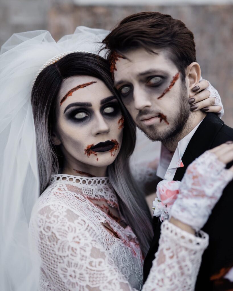 Zombie Bride and Groom costume