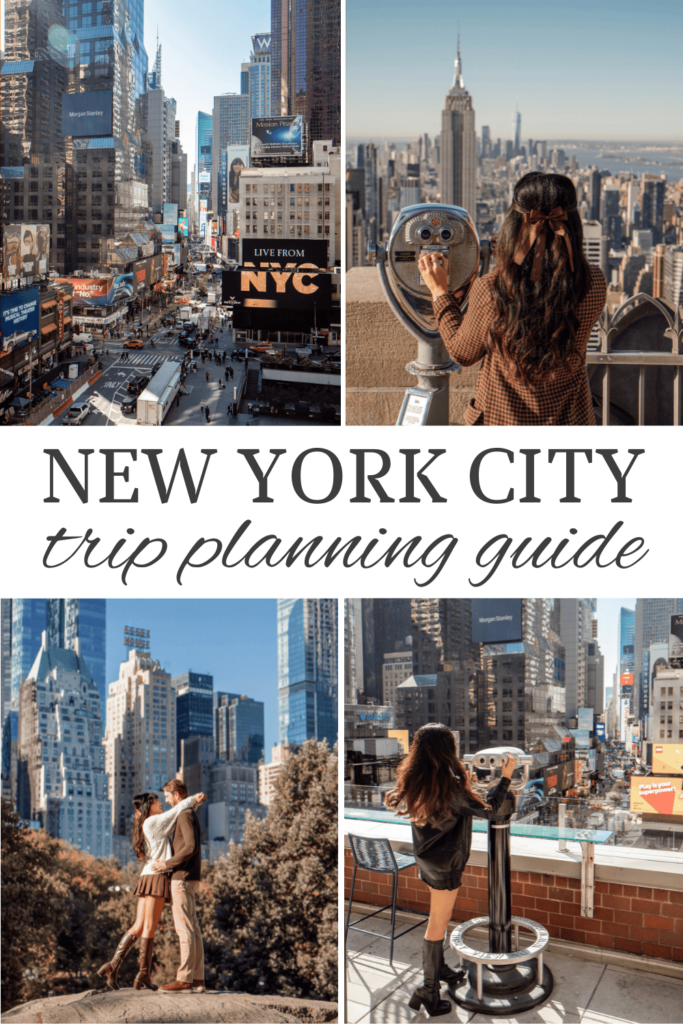 New York city trip planning guide