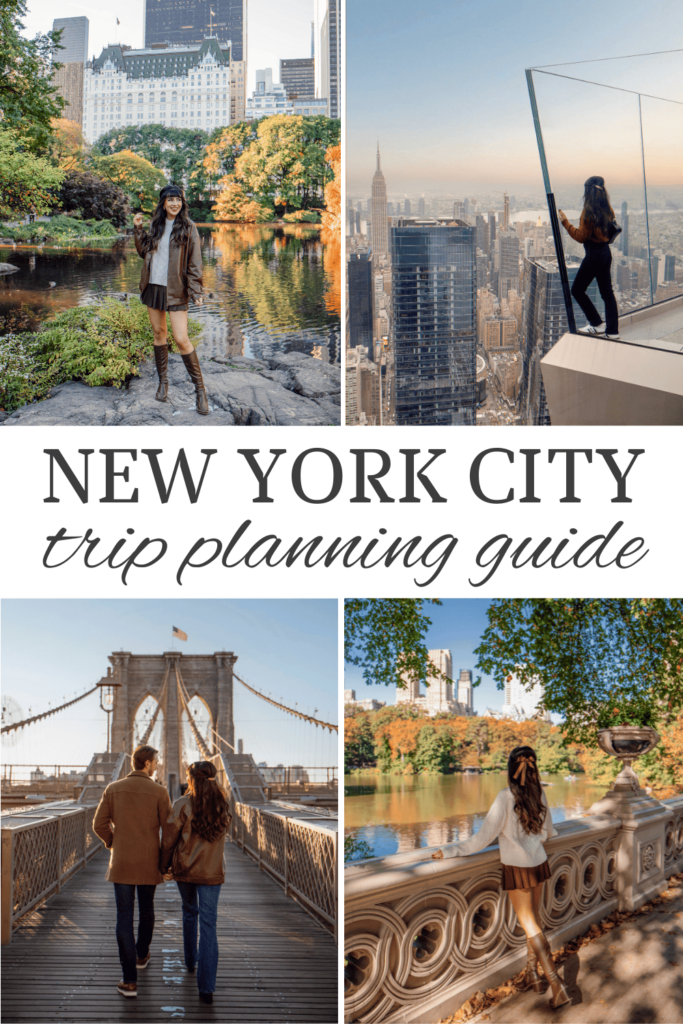 New York city trip planning guide