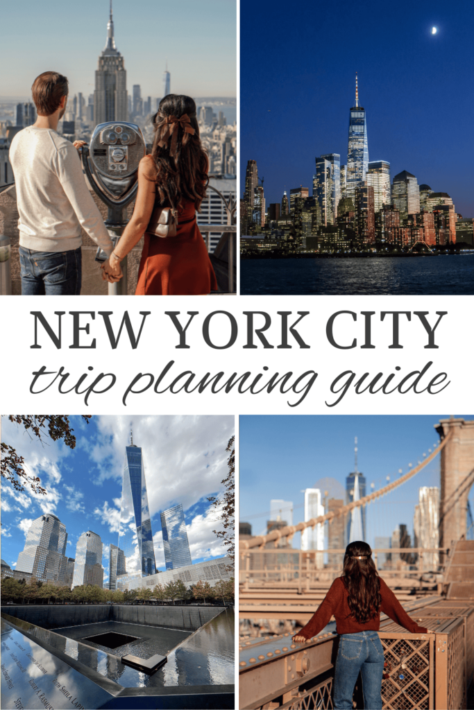 New York city trip planning guide