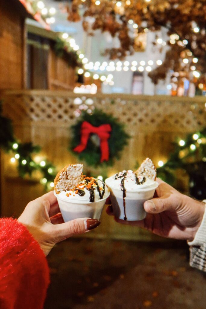 Carmel Christkindlmarkt hot choco