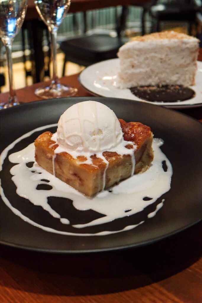 Honey Bourbon Bread Pudding