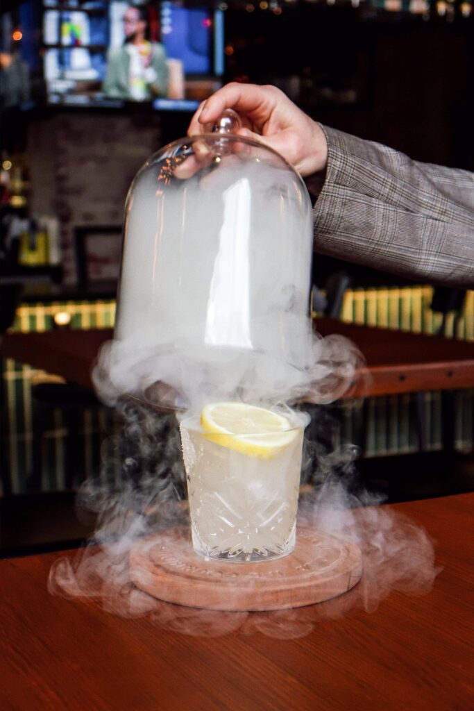 Smoke and Spice cocktail