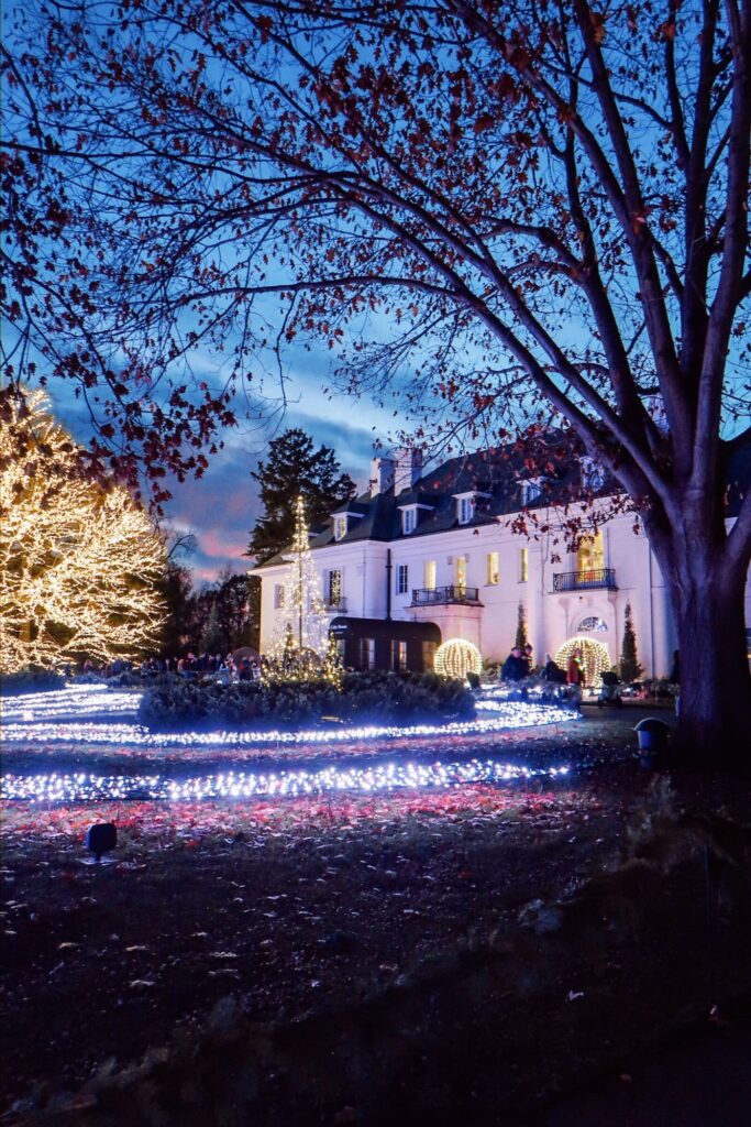 Winterlights at Newfields Indianapolis