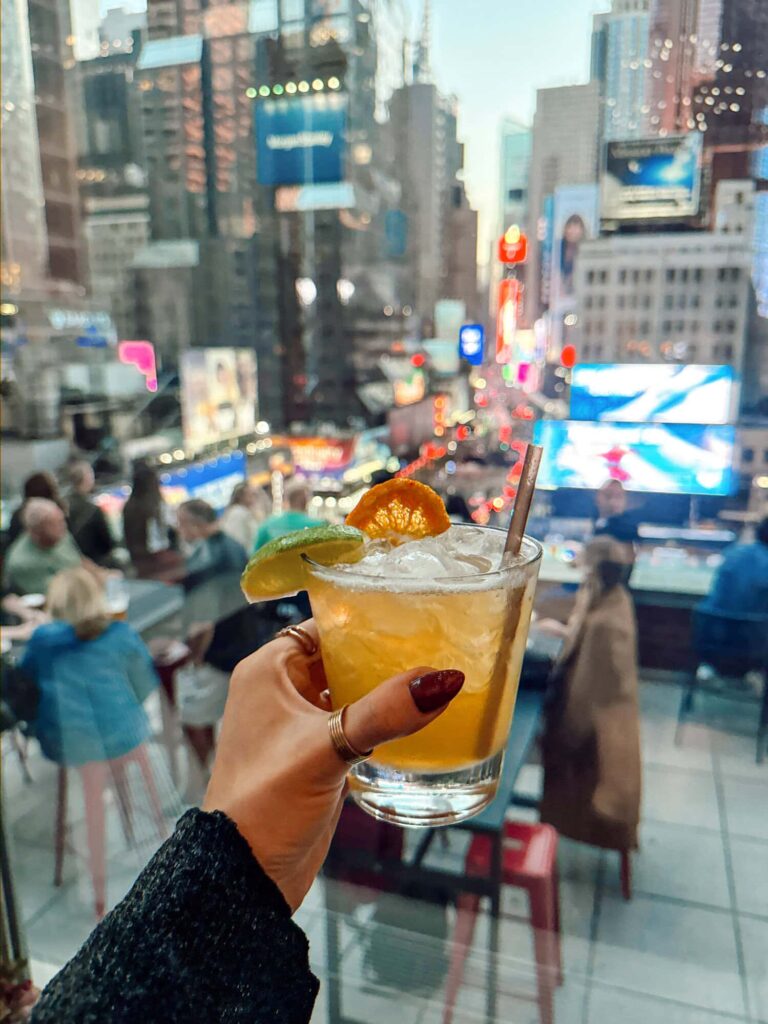 Time Square rooftop bar